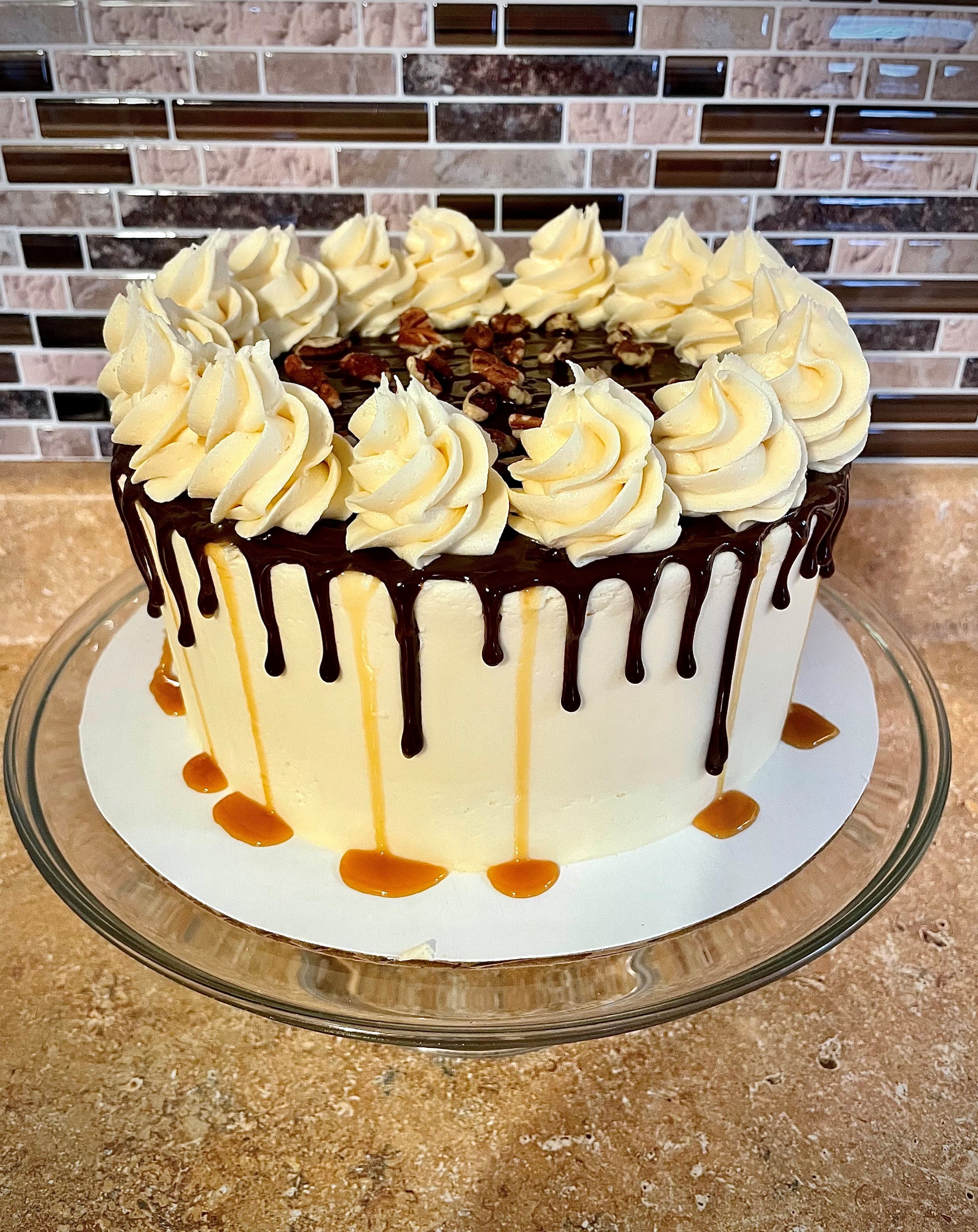 Sweet Tooth Girl — Turtle Chocolate Layer Cake